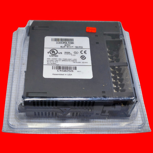 Plc Ge Fanuc Modelo Ic693mdl930k Rele De Salida 4a 8pt