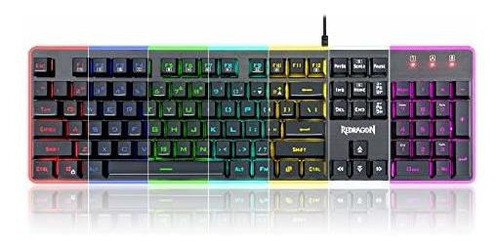 Teclado Rgb Led Retroiluminado Pc Gaming Pc Gaming Pc Gaming