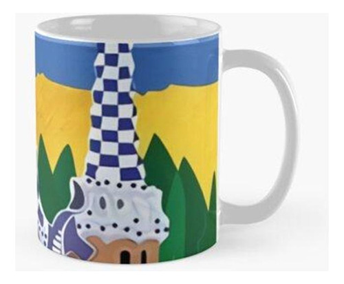 Taza Viajes Barcelona - España Calidad Premium