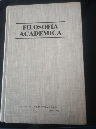 Filosofía Académica Lourdes Apocada Rangel B123r