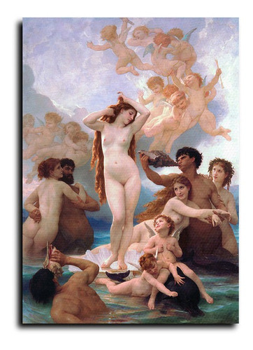 Cuadro Decorativo Canvas 60x80cm El Nacimiento De Venus