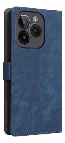 Funda Tipo Cartera Para Teléfono Blu G54/blu Bold K10, Funda De Piel Con Tapa, Tarjetero, Soporte Protector De Muñeca