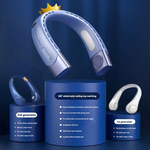Mini Cinturón De Ventilador De Cuello Para Aire Acondicionad