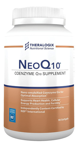 Neoq10 | Suplemento De Coenzima De Absorción Mejorada Q10 .