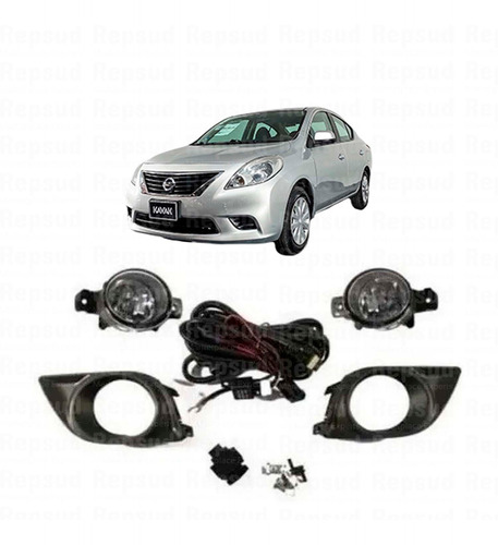 Kit Neblineros Nissan Versa N17x 1.6 2012 N17x He16de Benc