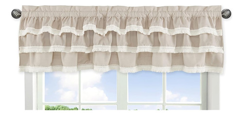 Sweet Jojo Designs Boho Bohemian Window Treatment Valance - 