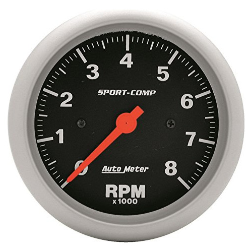3991 Sport-comp In-dash Electric Tachometer, 3.375 In.