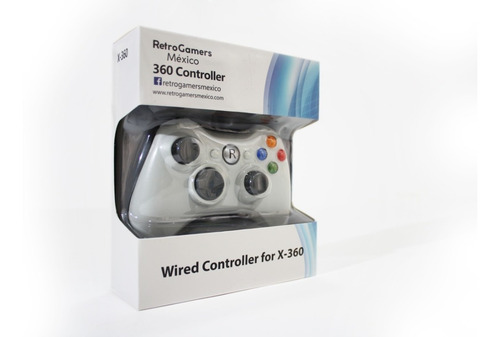 Imagen 2 de 7 de Control Gamepad Xbox 360 Alambrico Usb Pc