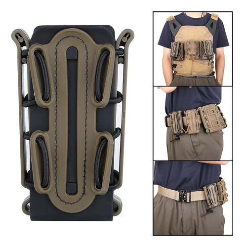 Mag Cargador Pouch Pistola Recarga Militar Airsoft Gotcha Bb