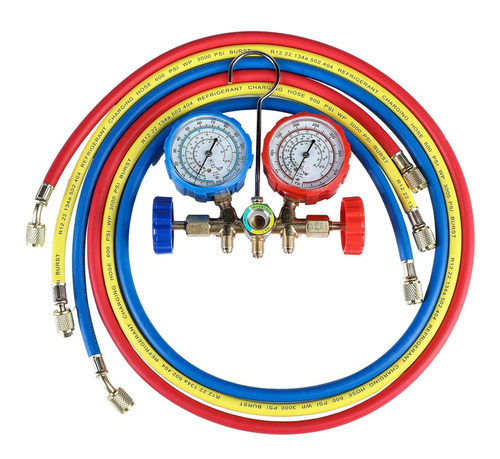 Manifold Refrigeração Ar Condicionado  R12 / R22 / R134 R404