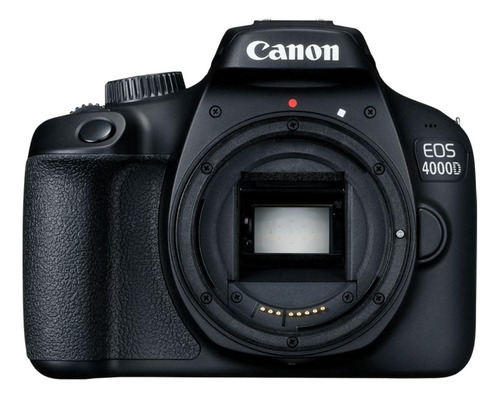  Canon EOS 4000D DSLR cor  preto