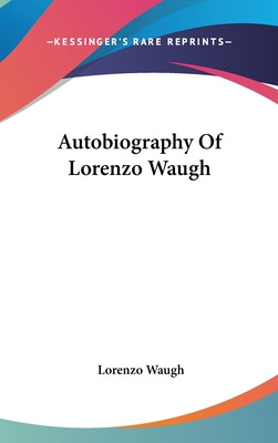 Libro Autobiography Of Lorenzo Waugh - Waugh, Lorenzo