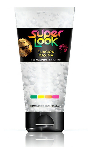 Gel Para El Cabello Super Look Fijación Máxima 150gr