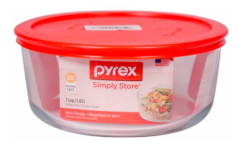 Bowl Con Tapa Pyrex Simply Store 1,65 Litros