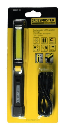 Imagen 2 de 3 de Linterna Led Recargable Tipo Lapicera Crossmaster 9932720