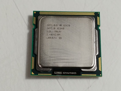 Procesador Intel Xeon X3430 8mb 2.4ghz Slblj Cpu  