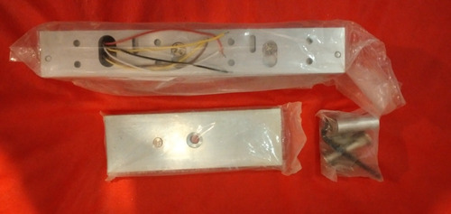Cerradura Electromagnética De 500kg + Herrajes Completos