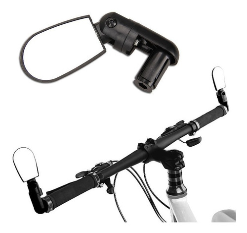 Espejos Para Bicicleta Retrovisor De Puño Bike Ciclismo