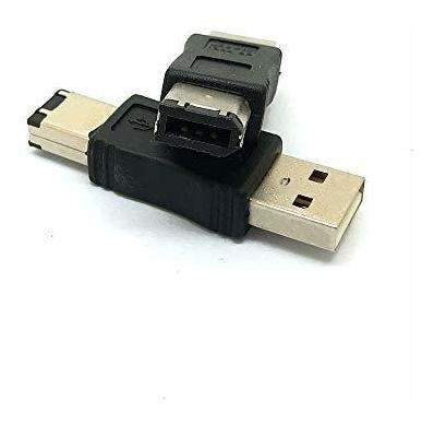 Convertidor Firewire Ieee 1394 De 6 Pines Macho A Usb A Mach
