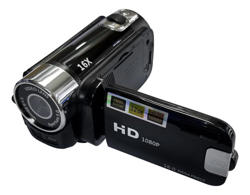 Videocámara, Videocámara De Vídeo Lcd, 16 Mp, Cámara Portáti