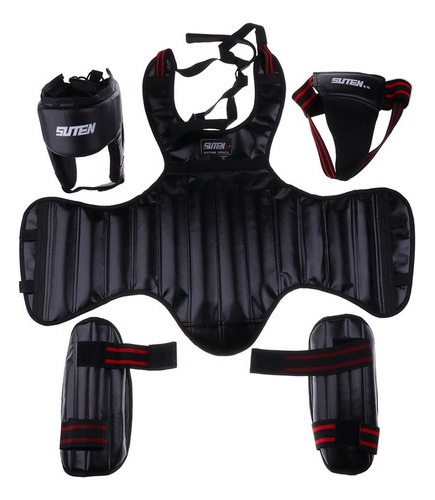 Sanda Protective Gear Set De 4 Boxing Fighting Protección