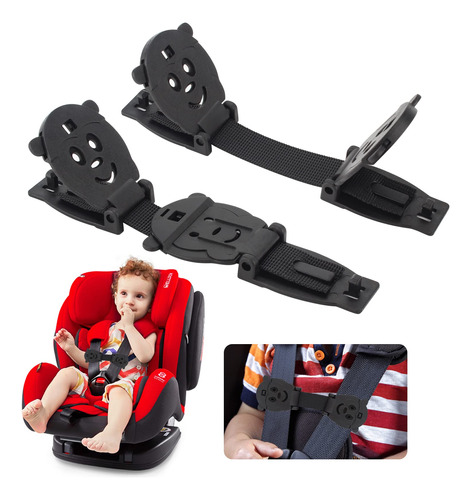 Correa De Asiento De Automovil Antiescape Mejorada Con Clip