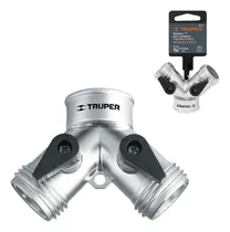 Comprar Conector 'y' De Aluminio 3\u002F4' Truper Para 2 Mangueras