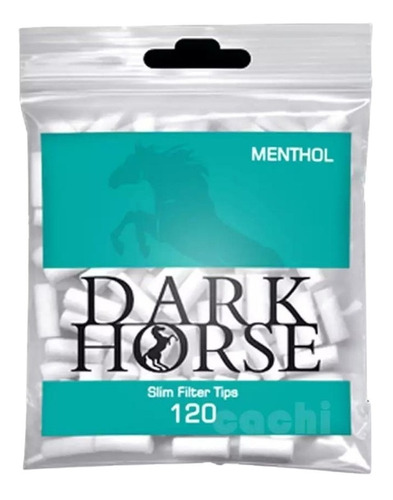 Filtros Dark Horse Menthol Slim 120 Uni