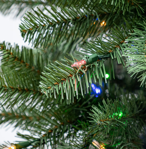 Árbol De Navidad Artificial De Abeto Duncan Preiluminado