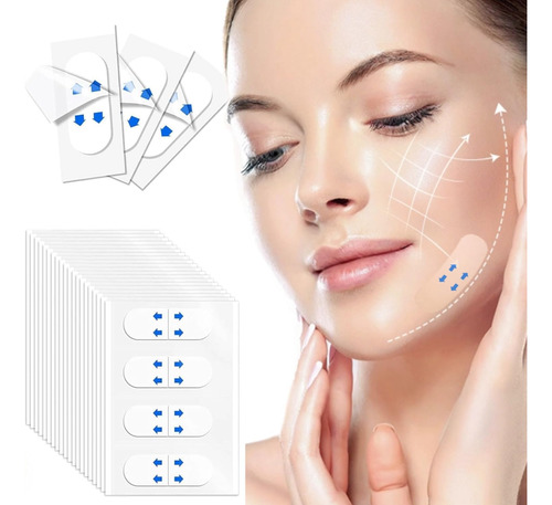 120 Piezas Face Lift Tape Para Rostro, Invisible Lifting