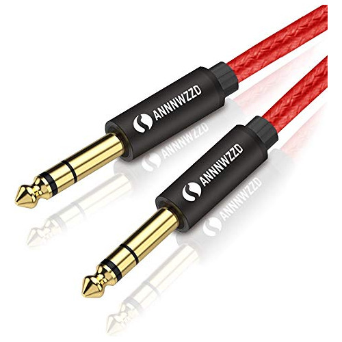 Annnwzzd 6.35mm(1/4) Trs To 6.35mm(1/4) Trs Cable De 1myzh