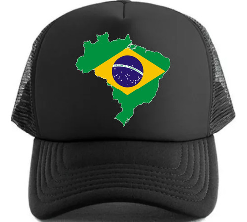 Gorra Trucker Brasil Todos Los Modelos En Vinilo