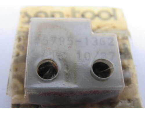Peterson Tool #5795-1362 Ptc 10/87 Carbide Insert Step C Aal