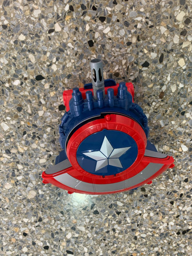 Escudo De Capitán América Lanza Balas De Hidrogel De Orbis 