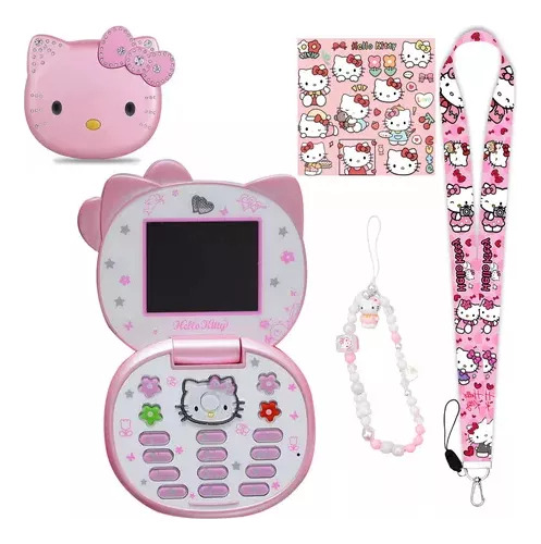 Teléfono Inteligente Multifuncional Hello Kitty Para Niños,