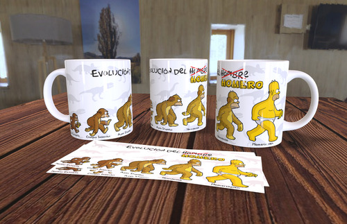 Plantillas Para Sublimar Tazas De Los Simpson.