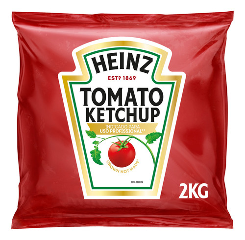 Ketchup Uso Profissional Pacote 2kg Heinz