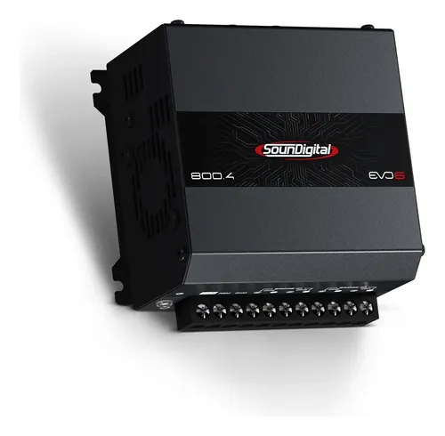 Módulo amplificador de 4 canais Soundigital 800.4 Evo6 Classe D