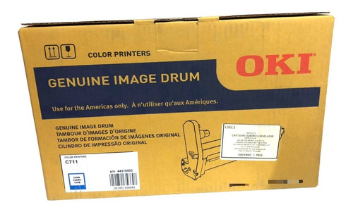 Drum Original Oki C711 Cian 44318503 Nuevo Facturado