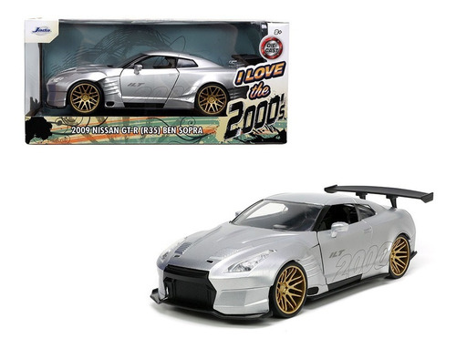 Nissan 2009 Gt-r (r35) Ben Sopra I Love 2000's 1:24 Jada