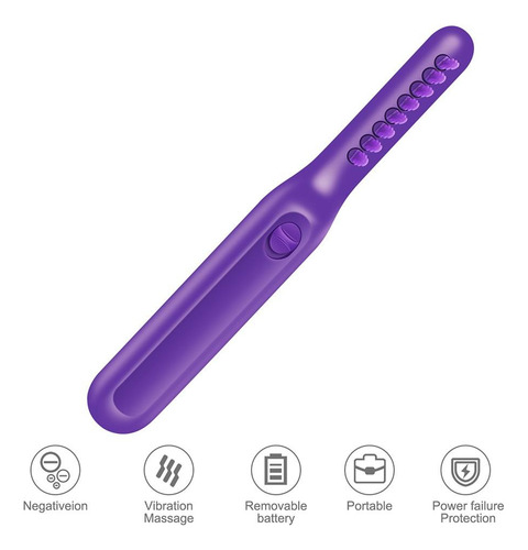 Cepillo Para El Cabello Desenganchado Eléctrico Para