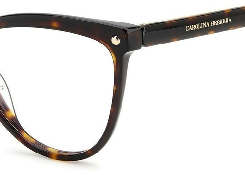 Lentes Carolina Herrera Her0085 086 Havana Oftalmico Color Havana 086