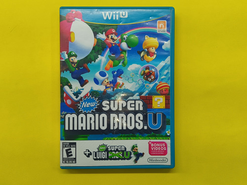 New Super Mario Bros U Nintendo Wii U *portada Custom*
