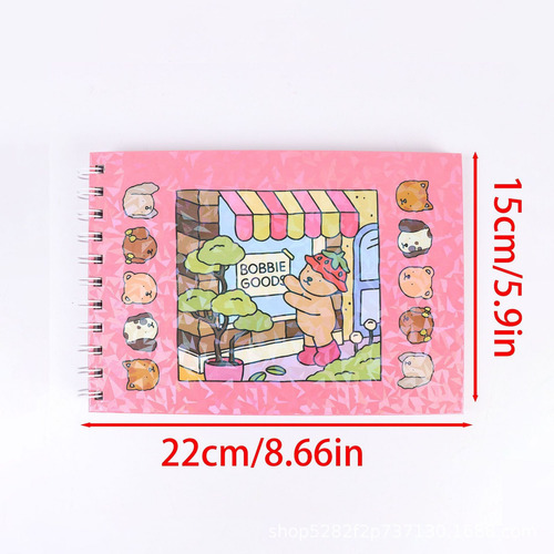 Juego De Libros Para Colorear De Dibujos Animados Para Niñas