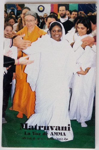 Revista Matruvani La Voz De Amma Hinduismo Junio 2002 India