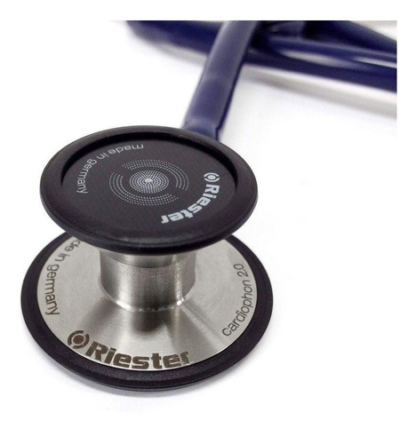 Estetoscópio Cardiológico Cardiophon 2.0 Azul Riester