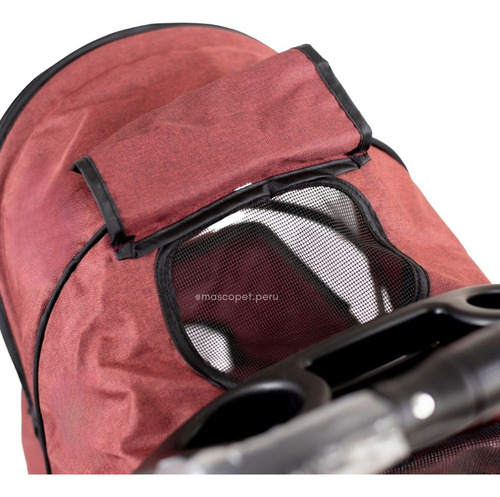 Cohe Para Perros De 4 Ruedas Marca Pet Driver Color Rojo