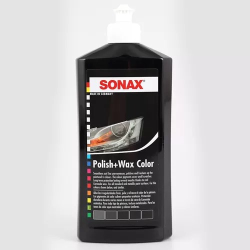 Cera Polish+wax Color Sonax - Negra 