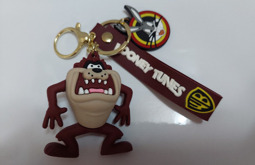 Taz - Looney Tunes - Llavero De Goma