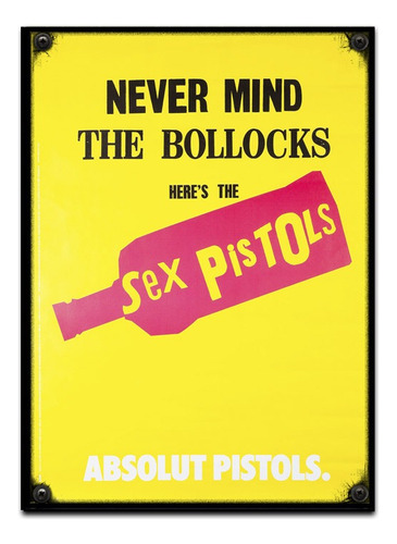 #713 - Cuadro Decorativo Vintage 30 X 40 - Sex Pistols Punk